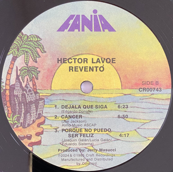 Hector Lavoe : Revento (LP, Album, RE)