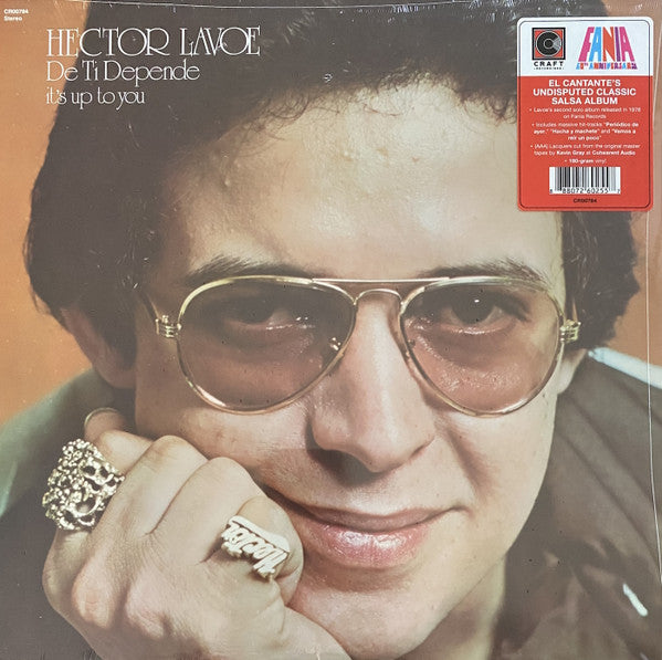 Hector Lavoe : De Ti Depende (It's Up To You) (LP, Album, RE)