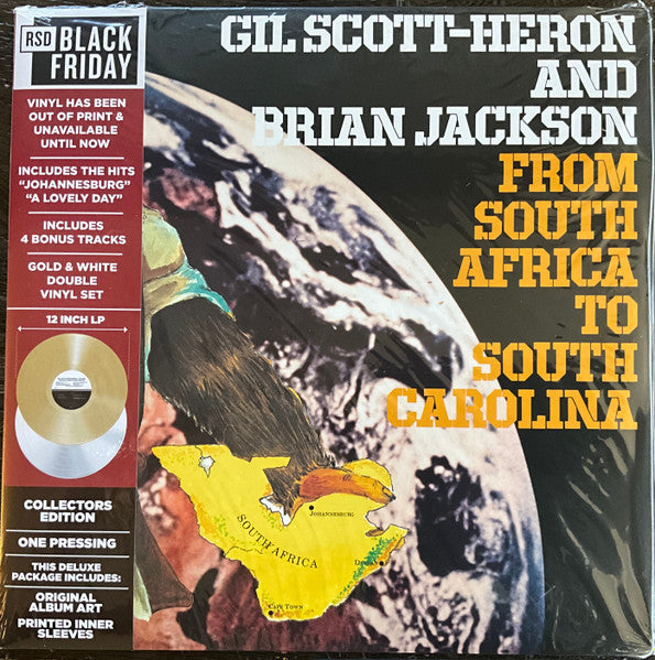 Gil Scott-Heron & Brian Jackson : From South Africa To South Carolina (2xLP, Album, RSD, RE, Gol)