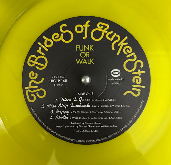 Brides Of Funkenstein : Funk Or Walk (LP, Album, RE, Yel)