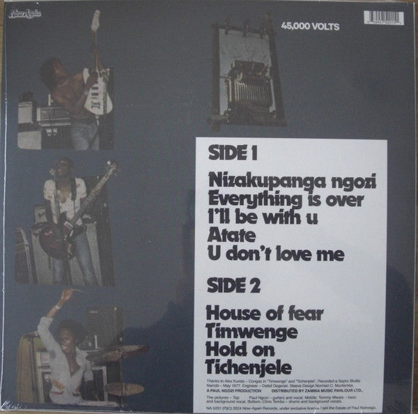 Ngozi Family : 45,000 Volts (LP, Album, RE)