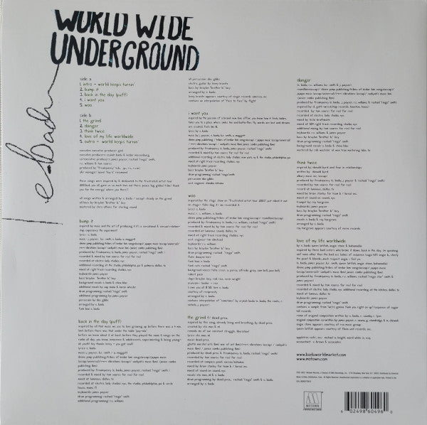 Erykah Badu : Worldwide Underground (LP, Album, RE)