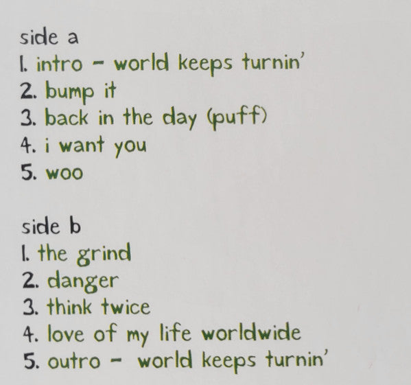 Erykah Badu : Worldwide Underground (LP, Album, RE)