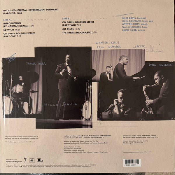 Miles Davis & John Coltrane : The Final Tour: Copenhagen, March 24, 1960 (LP, RE, RM)