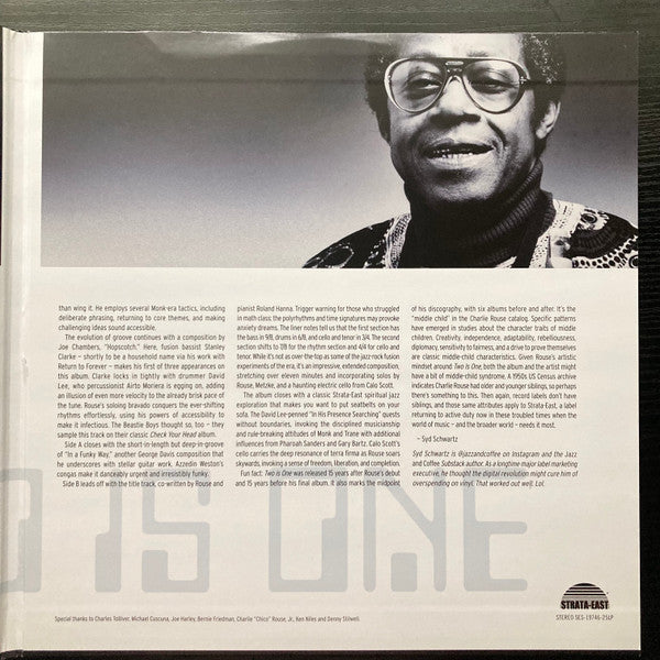 Charlie Rouse : Two Is One (LP, Album, RE, RM, 180)