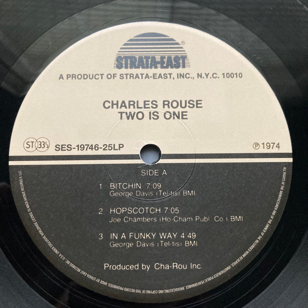 Charlie Rouse : Two Is One (LP, Album, RE, RM, 180)