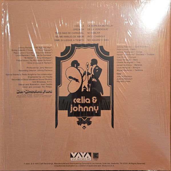 Celia* & Johnny* : Tremendo Caché (LP, Album, RE)