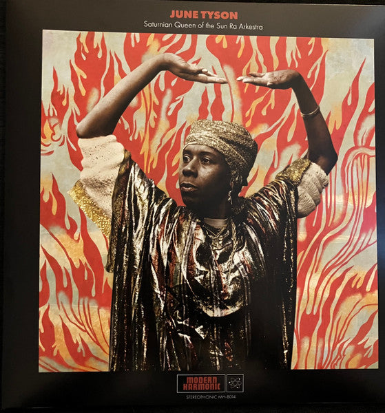June Tyson : Saturnian Queen Of The Sun Ra Arkestra (LP, Comp, RE, Red)