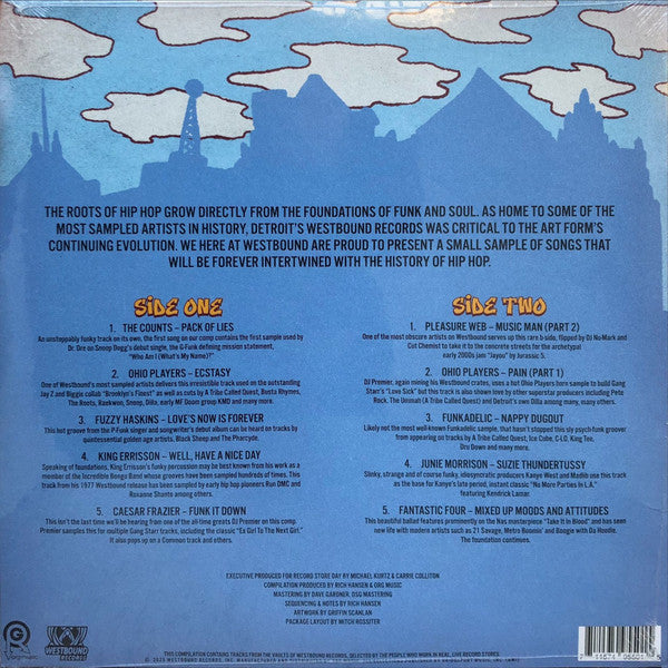 Various : The Westbound Sound: Foundations (Westbound Records Curated By Record Store Day) (LP, RSD, Comp, Ltd)