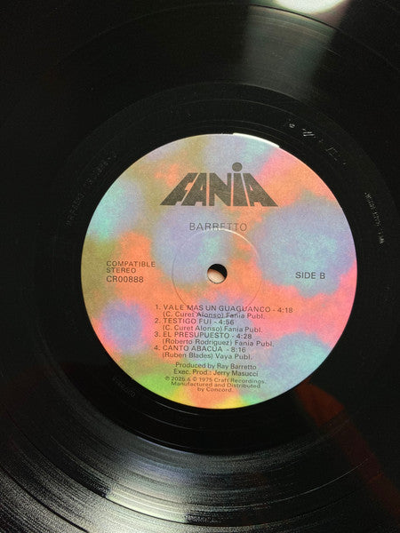 Barretto* : Barretto (LP, Album, RE, RM)