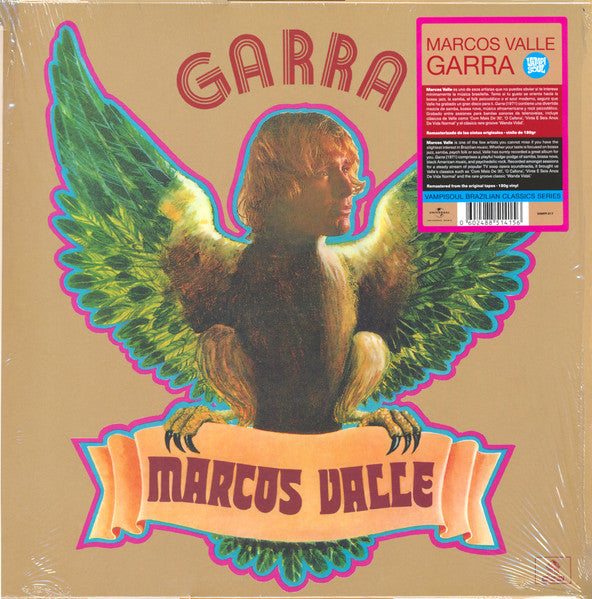 Marcos Valle : Garra (LP, Album, RE)