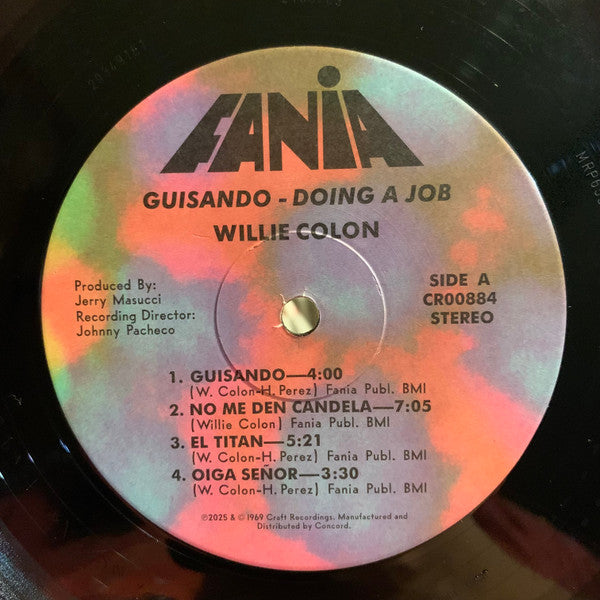 Willie Colon* Canta Hector LaVoe* : Guisando/Doing A Job (LP, Album, RE, RM)