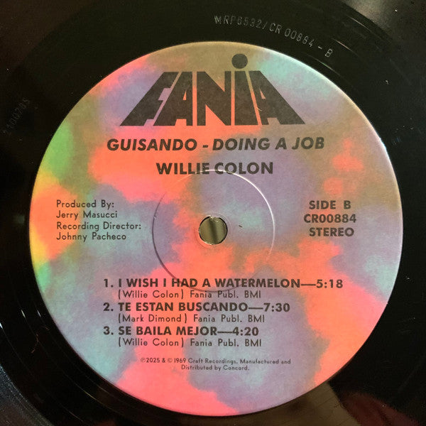 Willie Colon* Canta Hector LaVoe* : Guisando/Doing A Job (LP, Album, RE, RM)