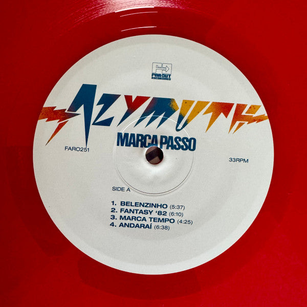 Azymuth : Marca Passo (LP, Album, Red)