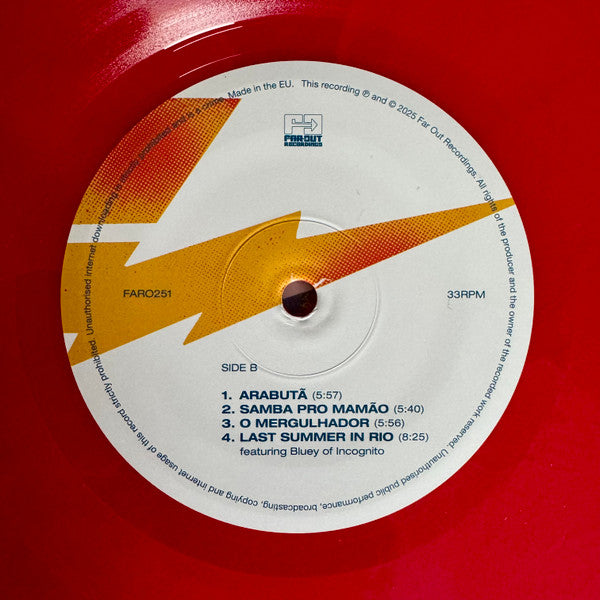 Azymuth : Marca Passo (LP, Album, Red)