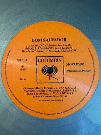 Dom Salvador : Dom Salvador  (LP, Album, Ltd, RE, Sil)