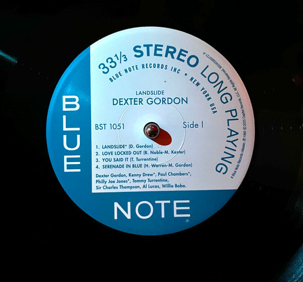 Dexter Gordon : Landslide (LP, Album, Mono, RE, 180)