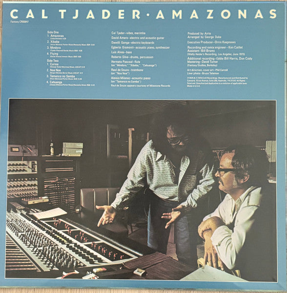 Cal Tjader : Amazonas (LP, Album, RE, 180)