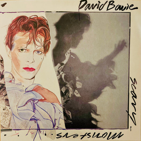 David Bowie : Scary Monsters (LP, Album, RE, RM, RP, 180)