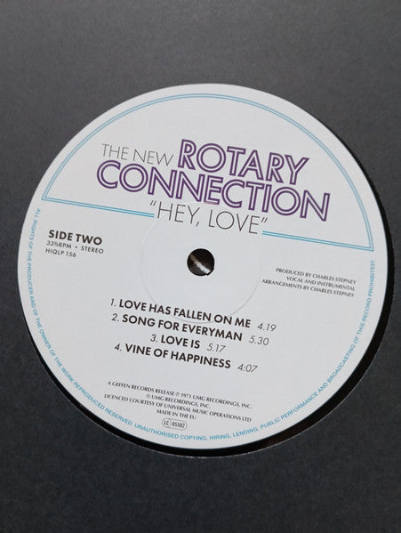 Rotary Connection : Hey, Love (LP, RE)