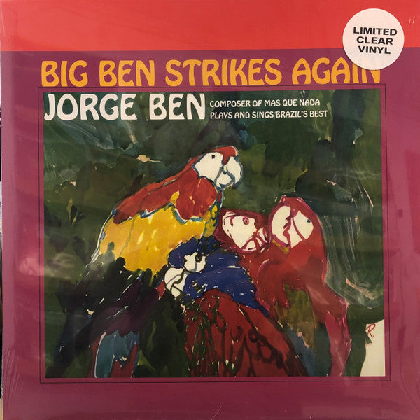 Jorge Ben : Big Ben Strikes Again (LP, Album, Ltd, RE, Cle)