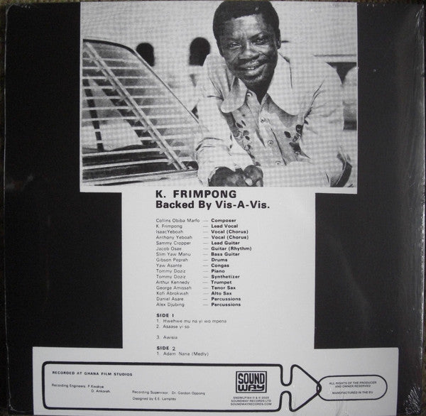 K. Frimpong & His Cubano Fiestas : K. Frimpong & His Cubano Fiestas (LP, Album, RE, RM)