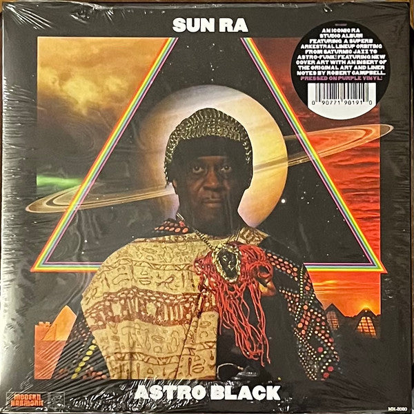 Sun Ra : Astro Black (LP, Album, RE, RP, Pur)