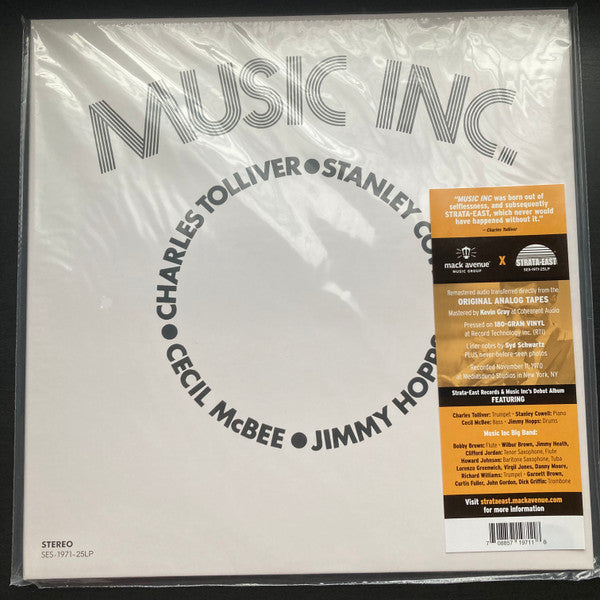 Music Inc.* : Music Inc. (LP, Album, RE, RM, 180)