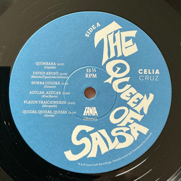 Celia Cruz : The Queen of Salsa (12", Album, Comp)