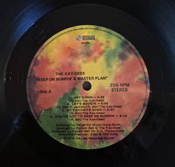 Kaygee's* : Keep On Bumpin' & Masterplan (LP, Album, RE)