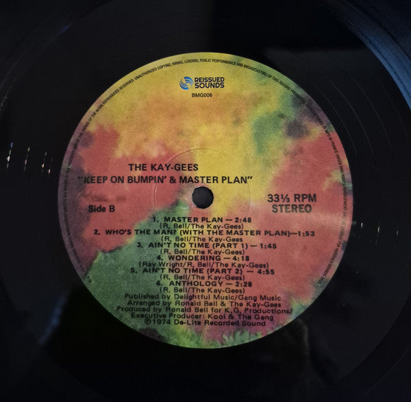Kaygee's* : Keep On Bumpin' & Masterplan (LP, Album, RE)