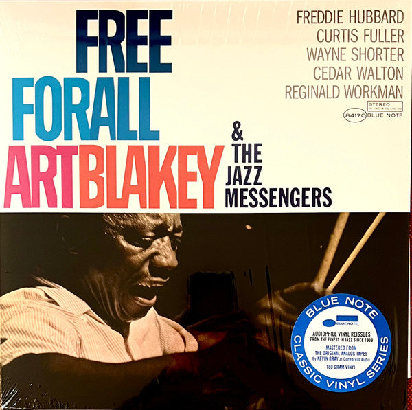 Art Blakey & The Jazz Messengers : Free For All (LP, Album, RE, 180)