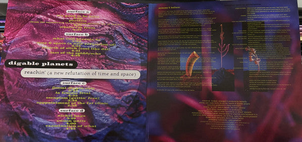 Digable Planets : Reachin' (A New Refutation Of Time And Space) (2xLP, Album, Ltd, RE, Blu)