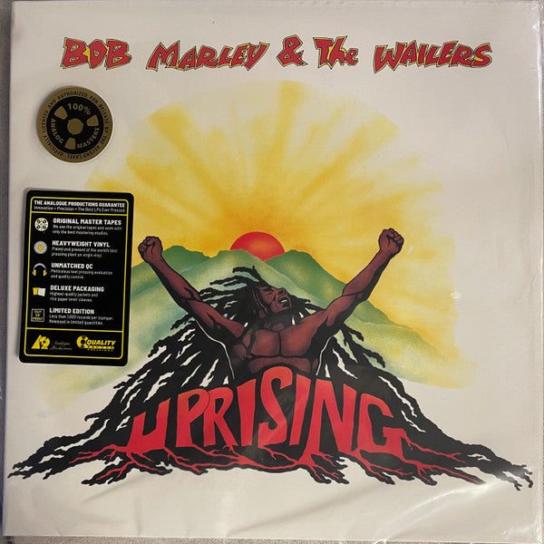Bob Marley & The Wailers : Uprising (2xLP, Album, RE, RM, 180)