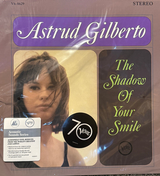 Astrud Gilberto : The Shadow Of Your Smile (LP, Album, RE, RM)