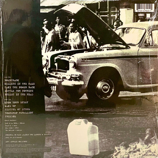 Rage Against The Machine : Rage Against The Machine (LP, Album, RE, RM, 180)