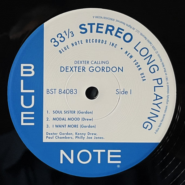 Dexter Gordon : Dexter Calling . . . (LP, RE, 180)