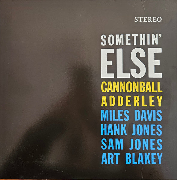 Cannonball Adderley, Miles Davis, Hank Jones, Sam Jones, Art Blakey : Somethin' Else (LP)