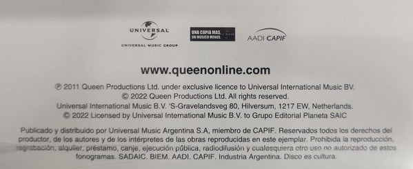 Queen : A Night At The Opera (LP, Album, RE, Gat)