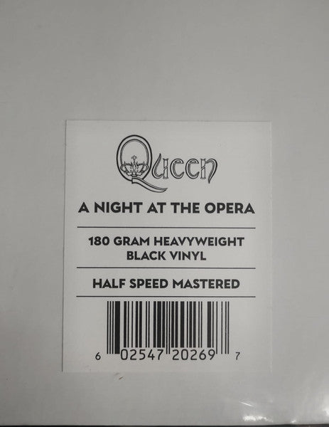 Queen : A Night At The Opera (LP, Album, RE, Gat)