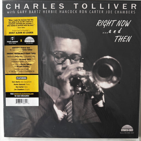 Charles Tolliver : Right Now... And Then (LP, Album, RE, RM, 180)