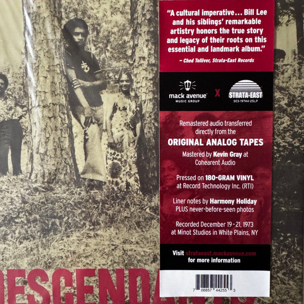 The Descendants Of Mike And Phoebe : A Spirit Speaks (LP, Album, RE, RM, Gat)