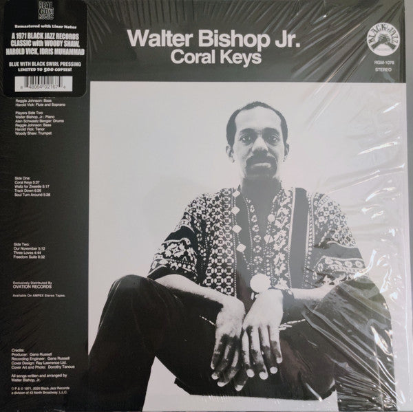 Walter Bishop Jr.* : Coral Keys (LP, Album, Ltd, Blu)