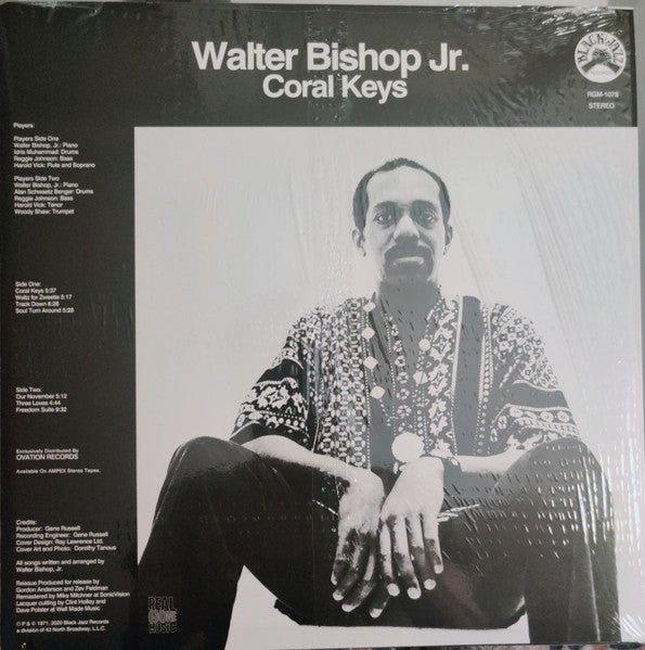Walter Bishop Jr.* : Coral Keys (LP, Album, Ltd, Blu)