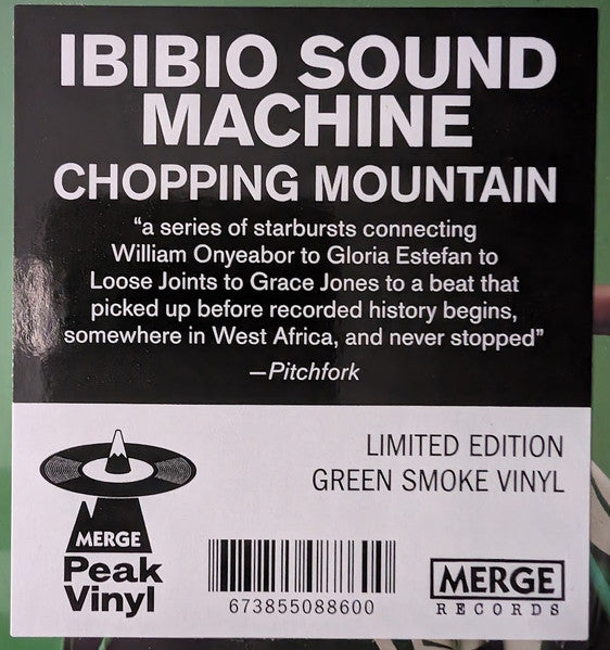 Ibibio Sound Machine : Chopping Mountain (LP, Album, Ltd, Gre)