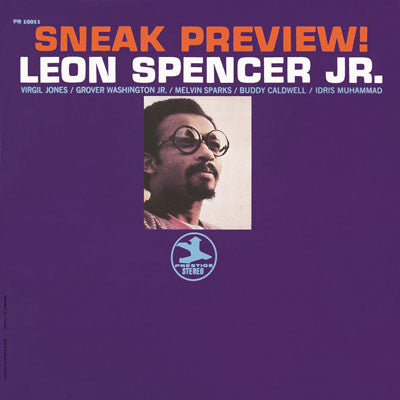 Leon Spencer, Jr. : Sneak Preview (LP, Album, RE)