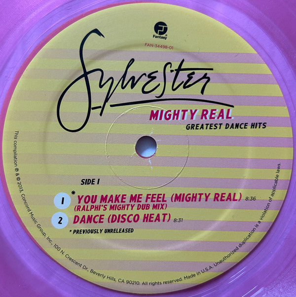 Sylvester : Mighty Real (Greatest Dance Hits) (2xLP, Comp, Pin)