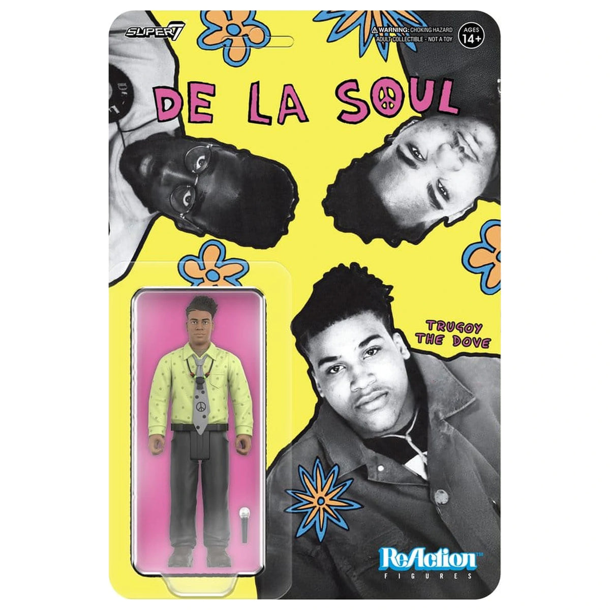 Super7 De La Soul ReAction Figure - David Trugoy Jolicoeur