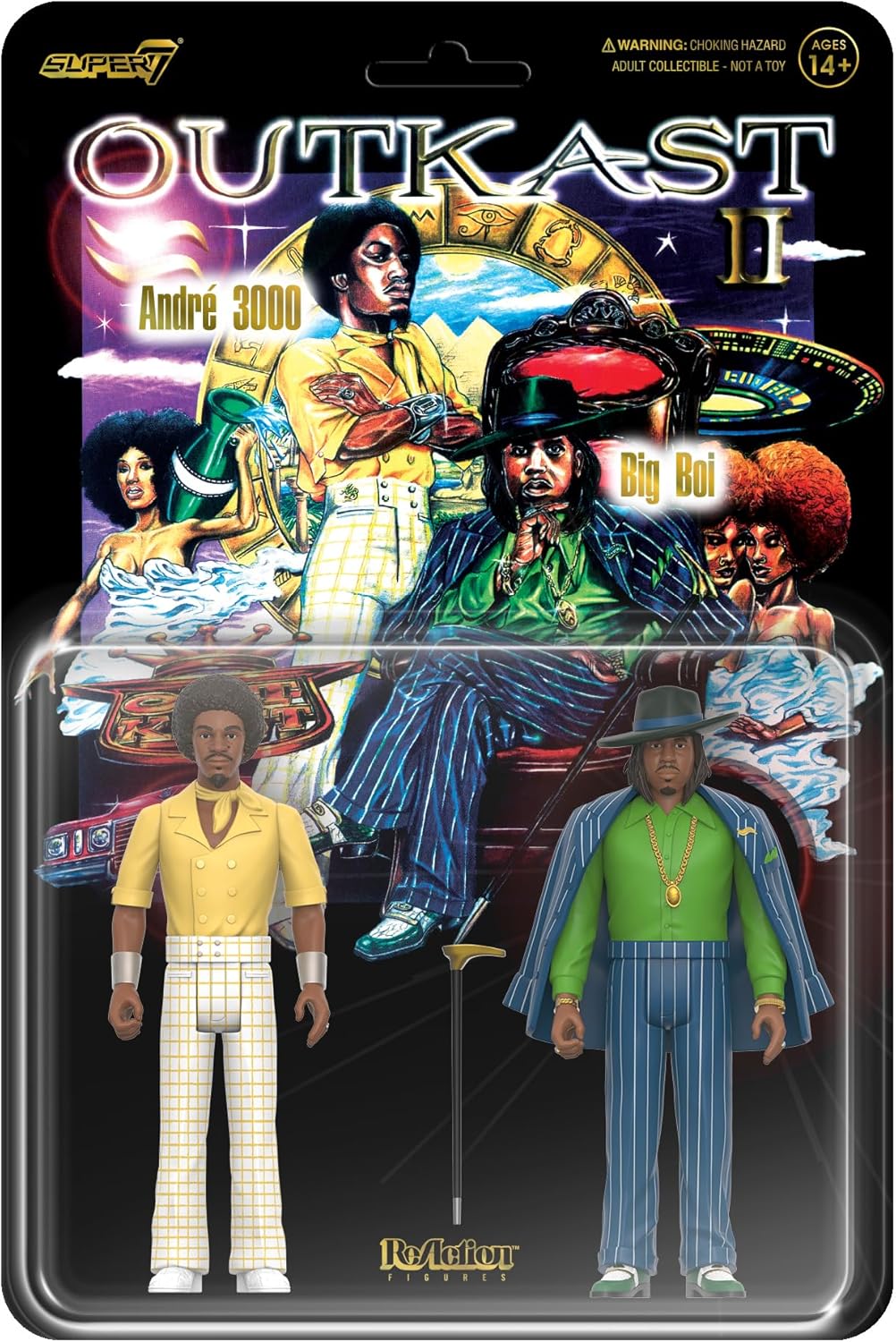 Biz Markie Reaction Figures 3.75" - Just a Friend Wave 02