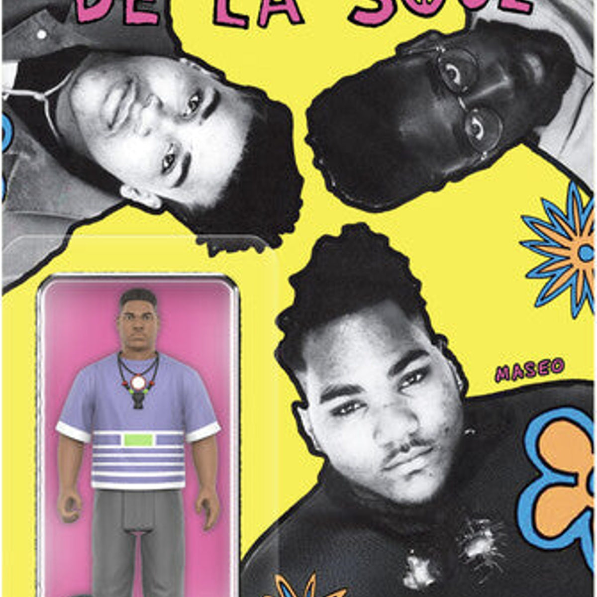 Super7 De La Soul ReAction Figure Vincent Maseo Mason